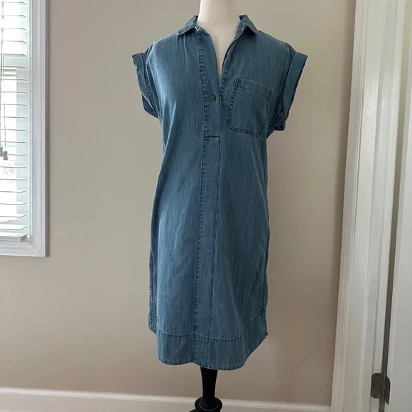 J. Crew | Dresses | Jcrew Denim Dress | Poshmark